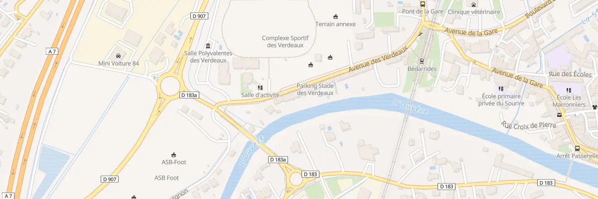 Plan du 29 Av des Verdeaux à Bédarrides