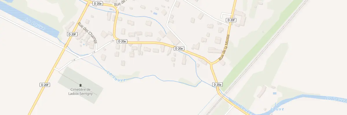 Plan du 22 Rte de Corcelles à Ladoix-Serrigny