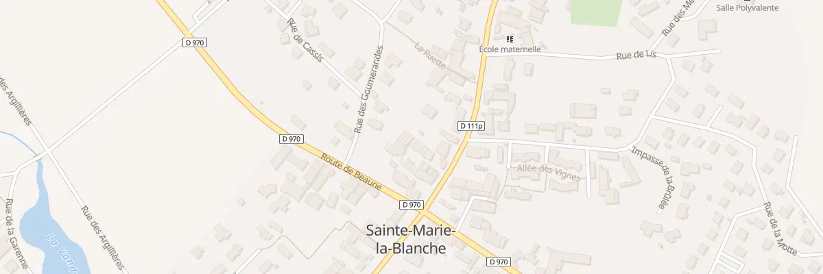 Plan du 5B Rte de Combertault à Sainte-Marie-la-Blanche