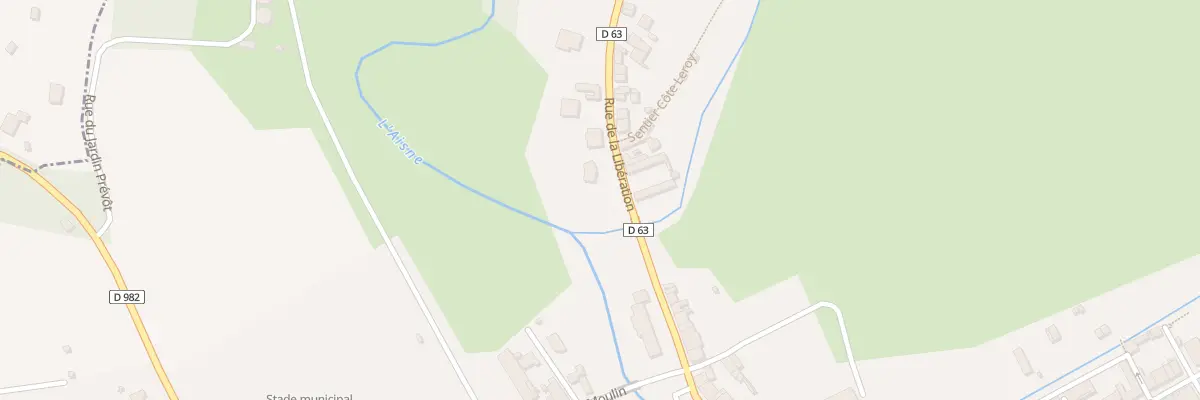 Plan du 2 Rue de la Libération à Sainte-Menehould
