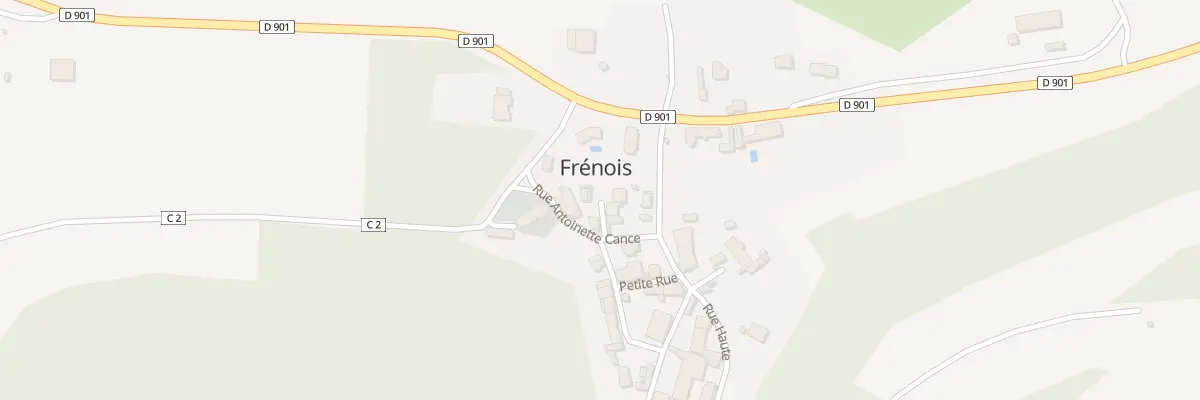 Plan du 1 Imp des Loups à Frénois