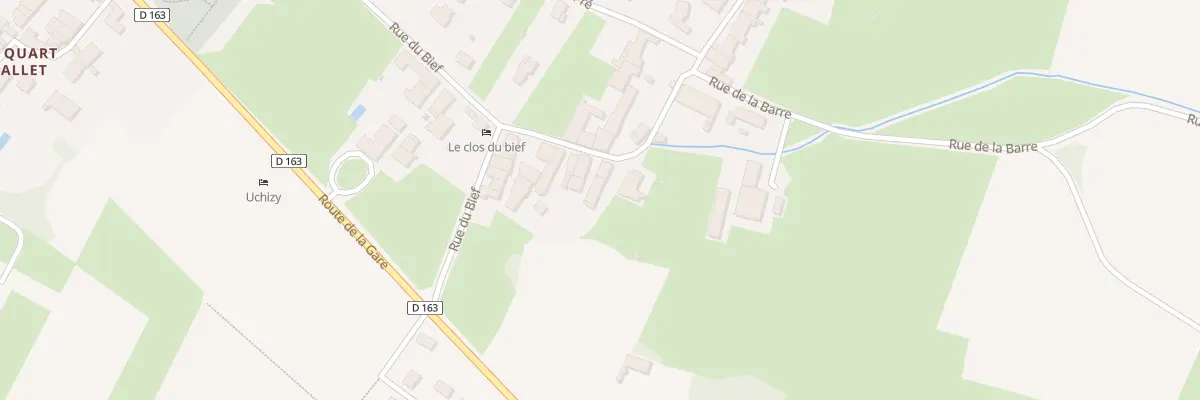 Plan du 731 Rue Maréchal à Uchizy