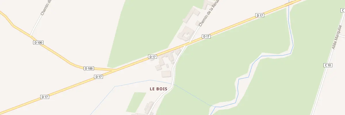 Plan du 44 Che de Luisandre ( Vc 109 ) à Baneins