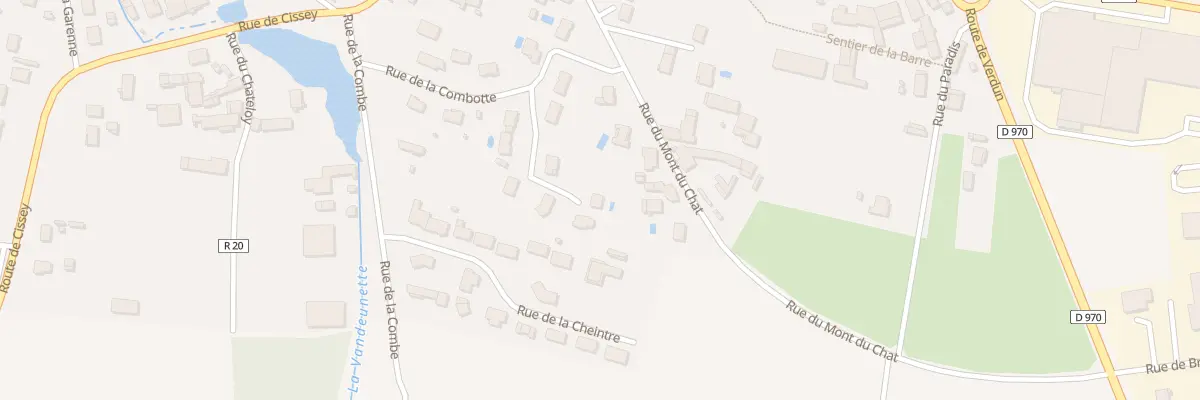 Plan du 16A Rue de la Combotte à Sainte-Marie-la-Blanche