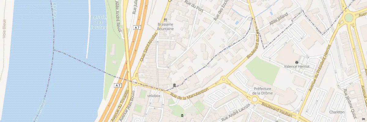 Plan du 84 Rue des Encloses à Bourg-lès-Valence