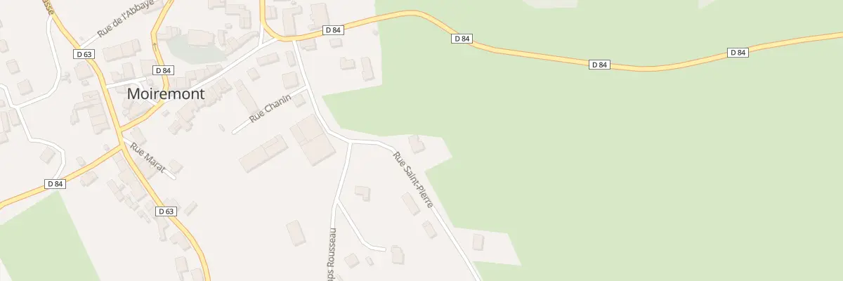 Plan du 5124 Rue de Geolier à Moiremont