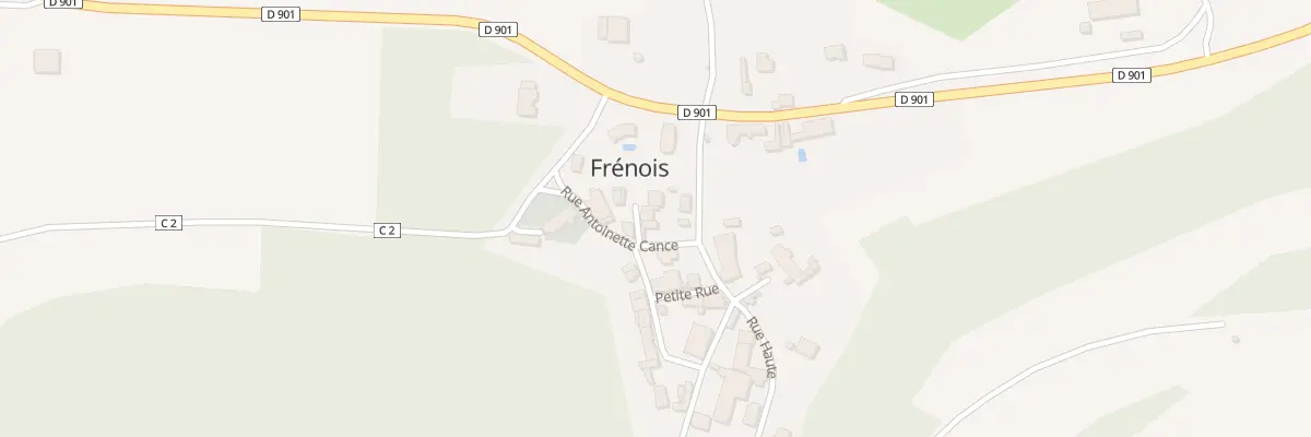 Plan du 2 Imp des Loups à Frénois