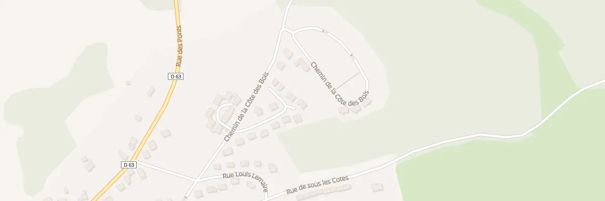 Plan du 134 Rue du Lieutenant Dewulf à Vienne-le-Château