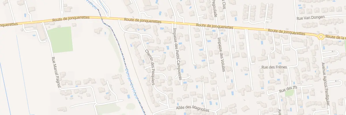 Plan du 6 Imp des Petits Campveires à Morières-lès-Avignon
