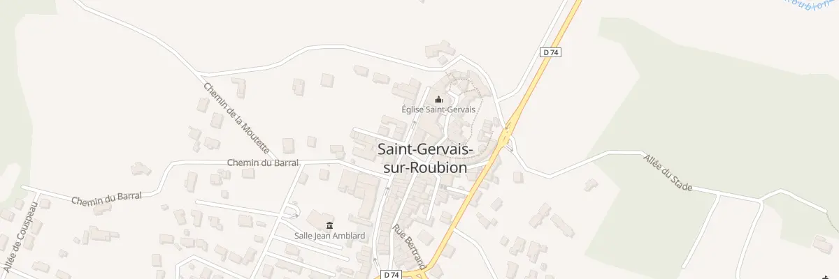 Plan du 4 Pl du Parterre à Saint-Gervais-sur-Roubion