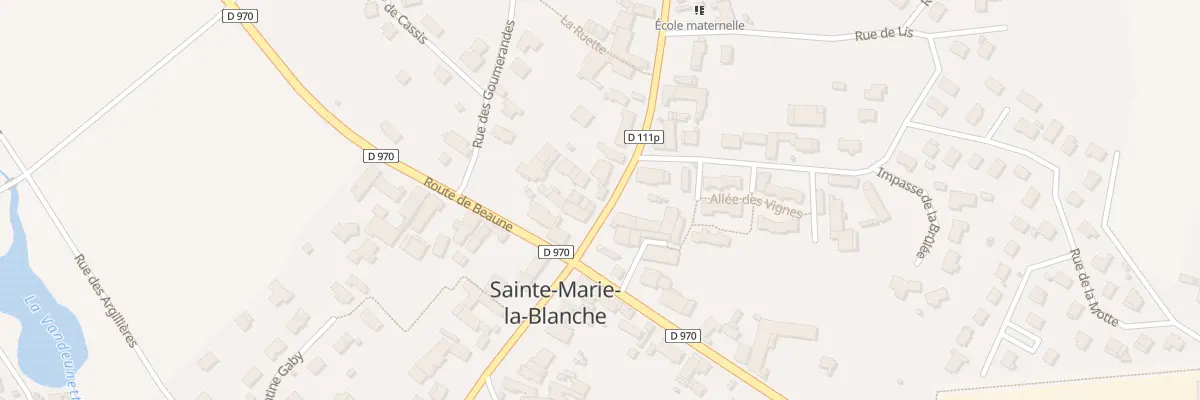 Plan du 7 Rte de Combertault à Sainte-Marie-la-Blanche