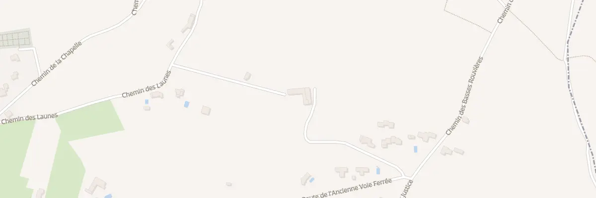 Plan du 475 Chem des Launes à Chamaret