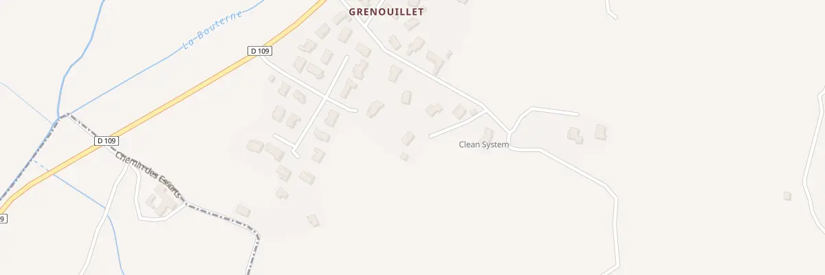 Plan du 250 Imp du Grenouillet à Chantemerle-les-Blés
