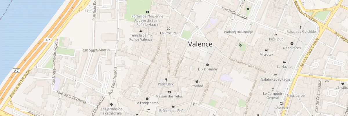 Plan du 31 Grande Rue à Valence