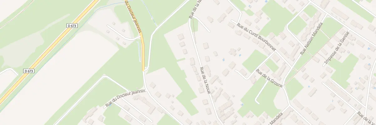 Plan du 33 Rue de la Noue à Saint-Marcel