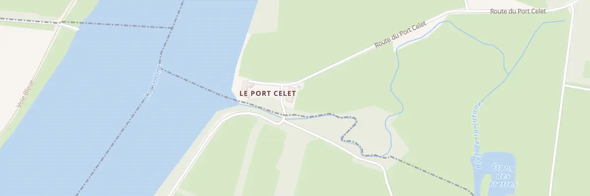 Plan du 5124 Le Port à Boz