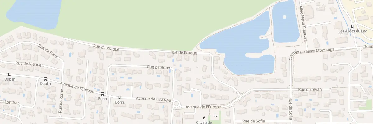 Plan du 673B Che de St Montange à Vedène