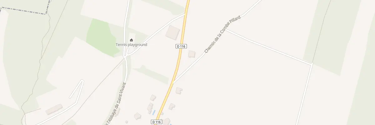 Plan du 1 Chem de la Combe Pillard à Curtil-Vergy