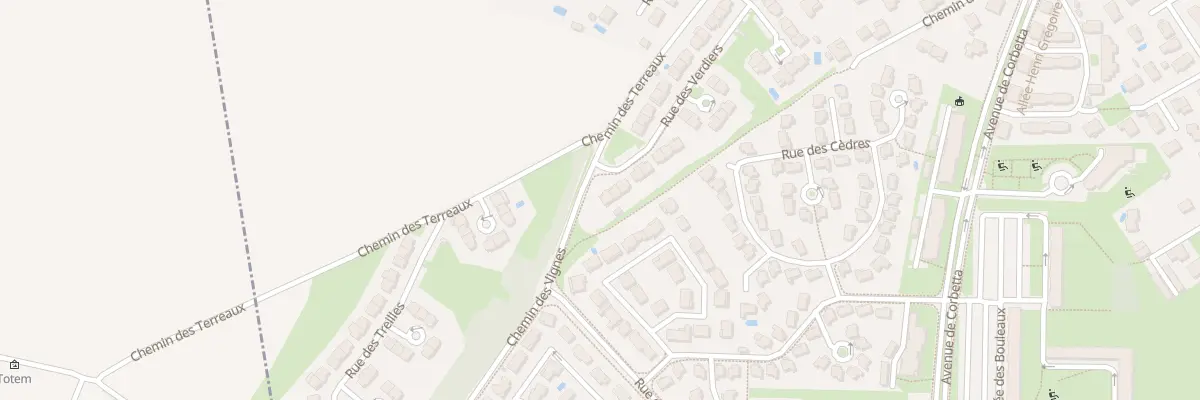 Plan du 53 Rue des Verdiers à Corbas