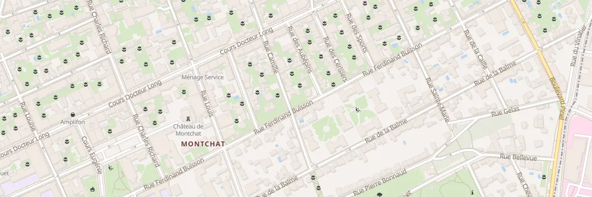 Plan du 85 Rue Ferdinand Buisson à Lyon 3e Arrondissement