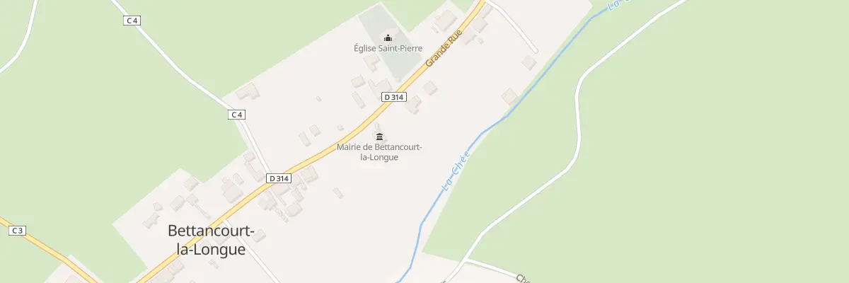 Plan du 40B Gr Grande Rue à Bettancourt-la-Longue