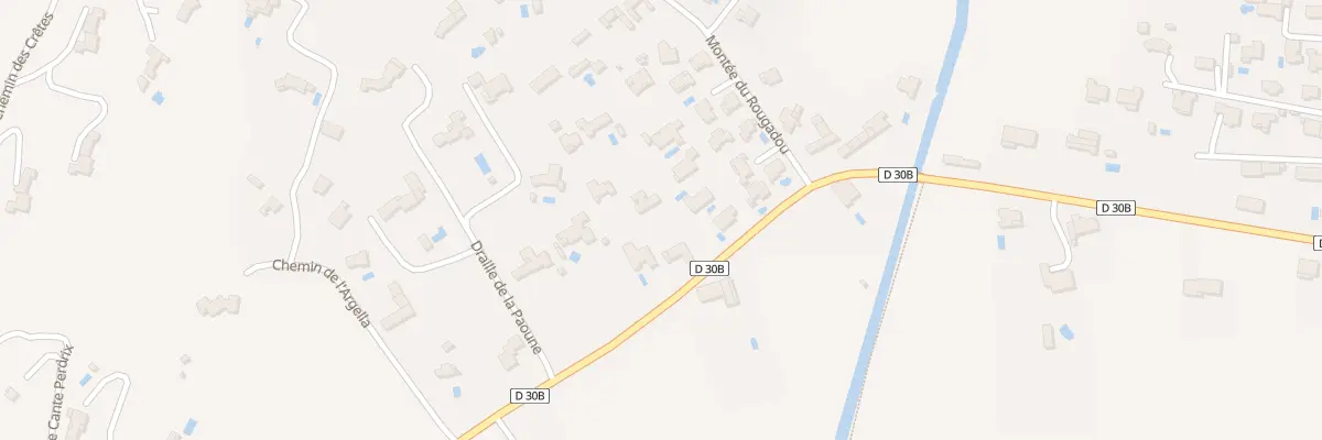 Plan du 736 Rte d’Eyragues Cd 30b à Noves