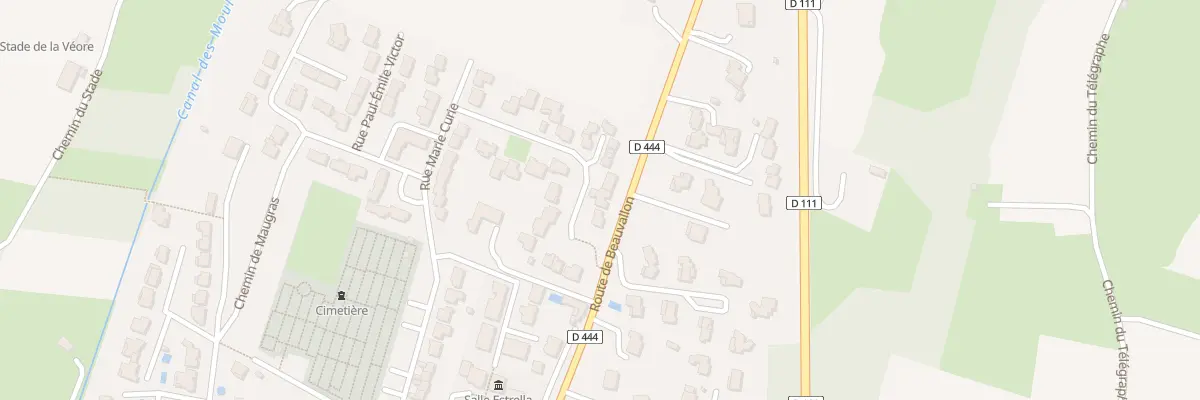 Plan du 21 Rue Louis Pasteur à Étoile-sur-Rhône