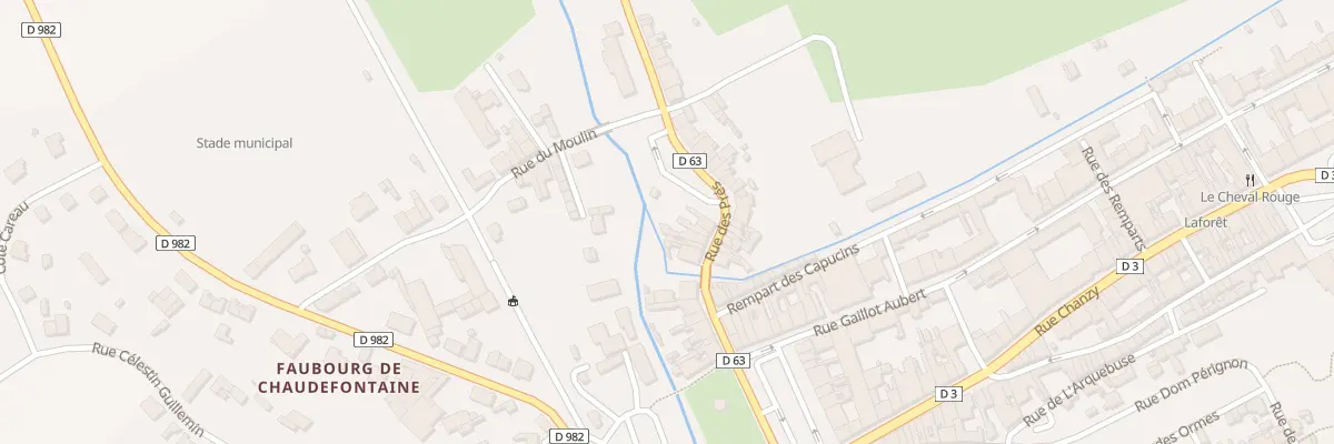 Plan du 22 Rue des Prés à Sainte-Menehould