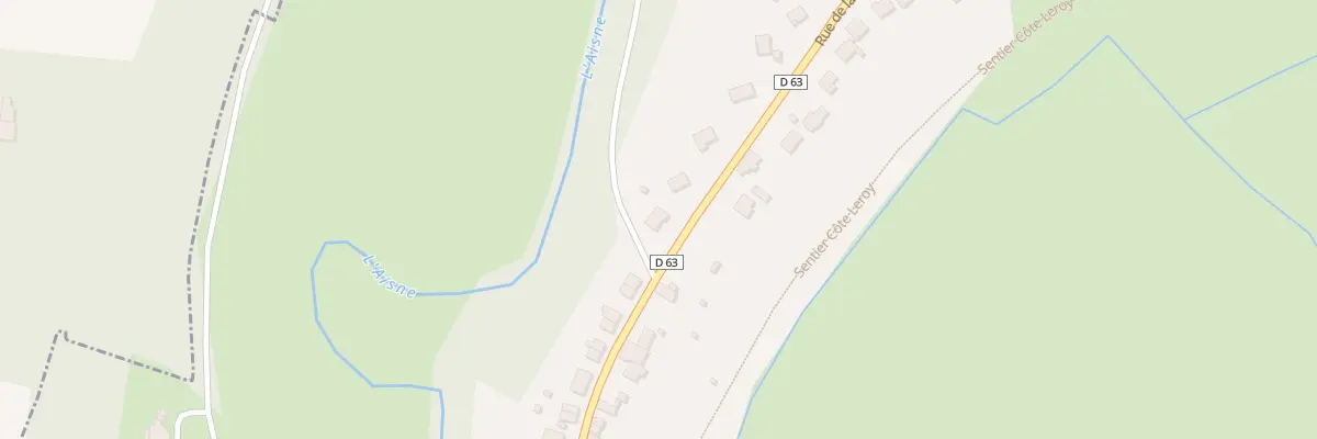 Plan du 36 Rue de la Libération à Sainte-Menehould