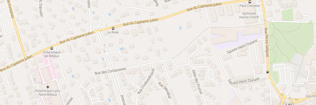 Plan du 461 Rue des Contamines à Rillieux-la-Pape