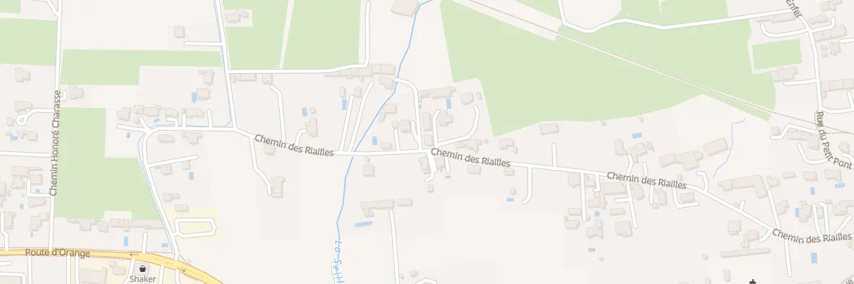 Plan du 552 Che des Riailles à Jonquières