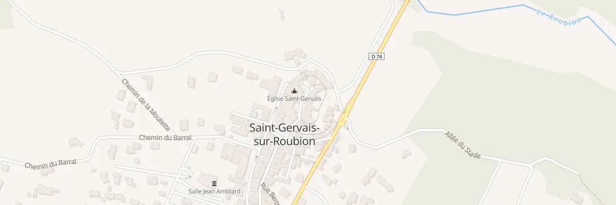 Plan du 4 Pl des Fournils à Saint-Gervais-sur-Roubion