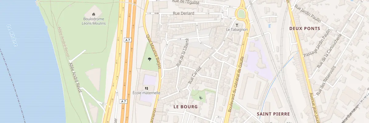 Plan du 2T Rue de la Liberte à Bourg-lès-Valence