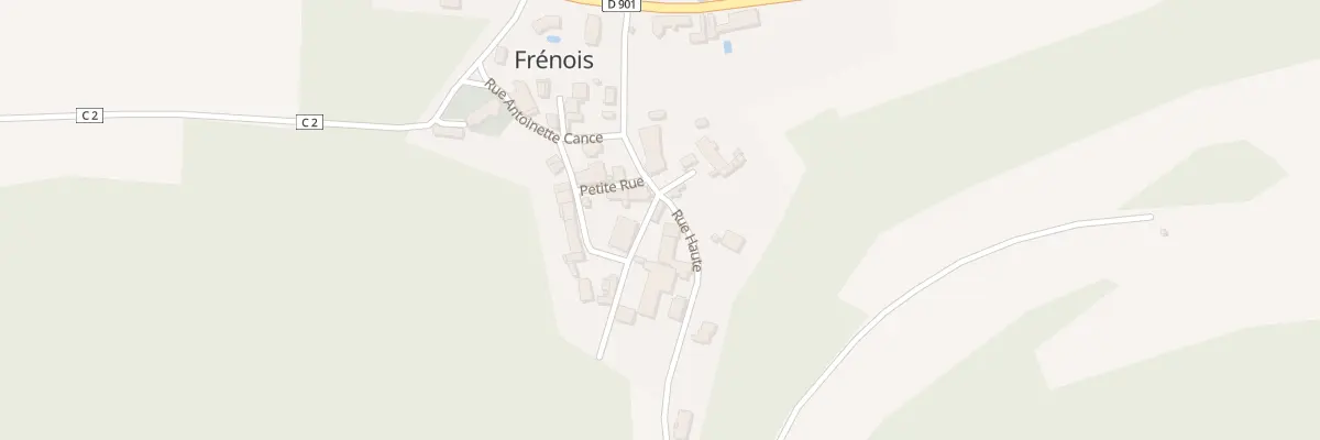 Plan du 2 Rue Haute à Frénois