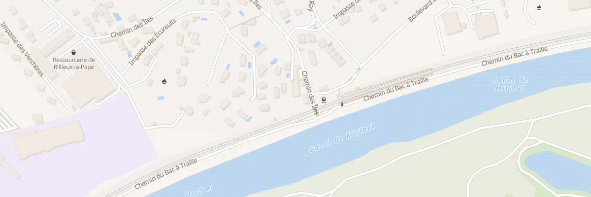 Plan du 26 Che des Iles à Rillieux-la-Pape
