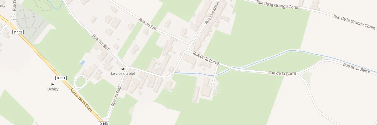 Plan du 170 Rue Maréchal à Uchizy