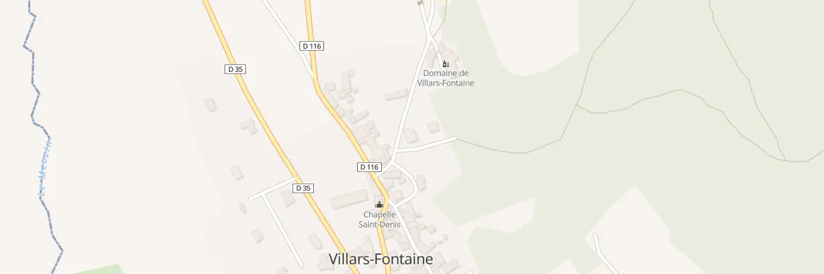 Plan du 4 Chem des Beveys à Villars-Fontaine