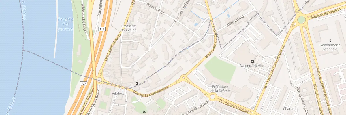Plan du 66 Rue des Encloses à Bourg-lès-Valence