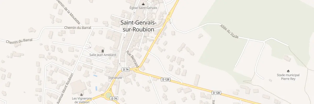 Plan du 35 Che de la Lochette à Saint-Gervais-sur-Roubion
