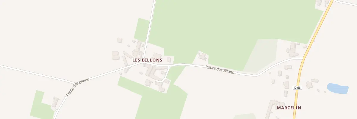 Plan du 388 Rte des Bilons à Baneins