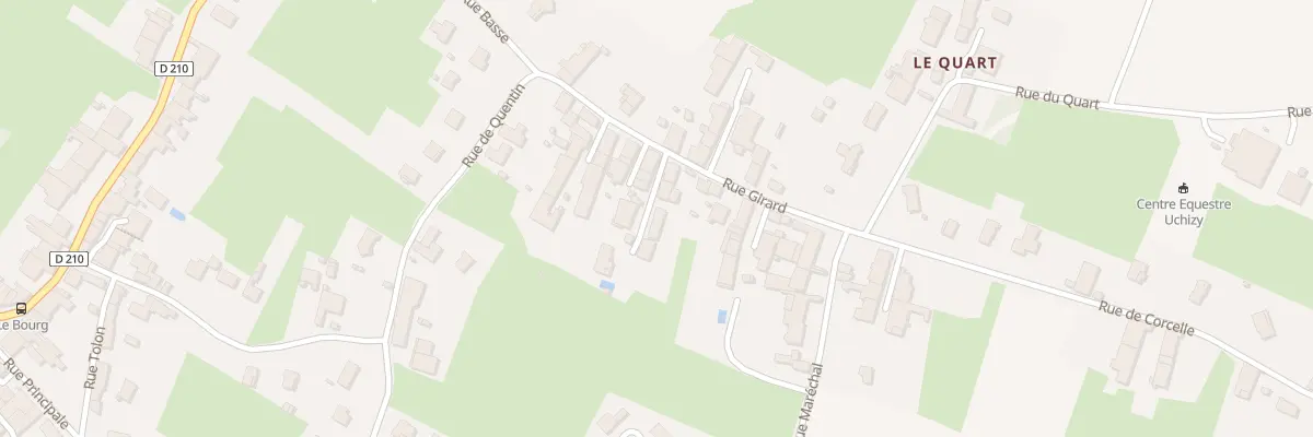 Plan du 116E Rue Girard à Uchizy
