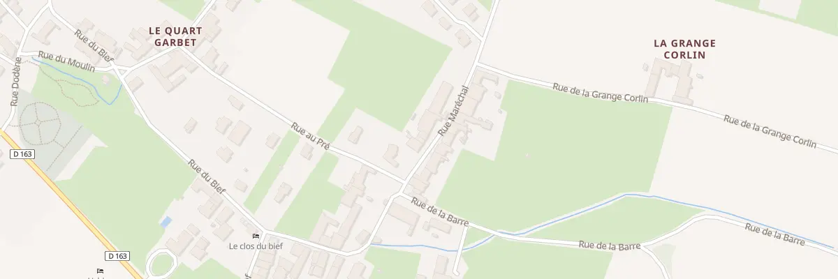 Plan du 285 Rue Maréchal à Uchizy