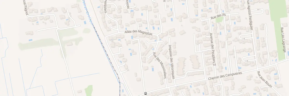 Plan du 21 Rue des Micocouliers à Morières-lès-Avignon