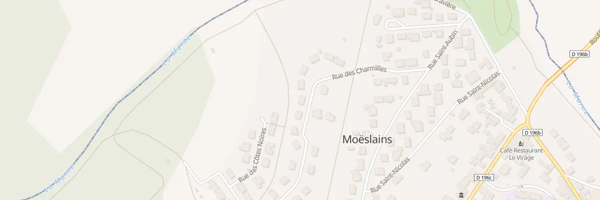 Plan du 18 Rue des Charmilles à Moëslains