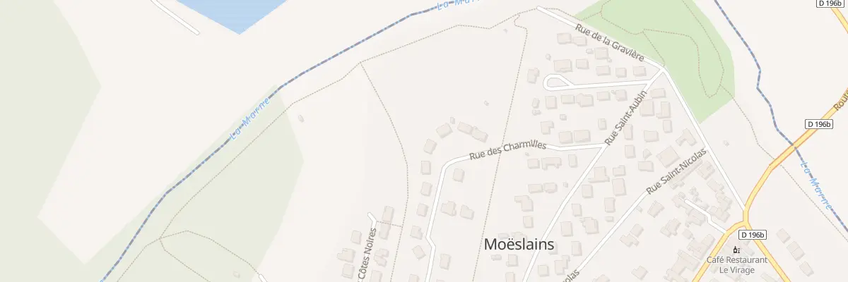 Plan du 14 Rue des Charmilles à Moëslains