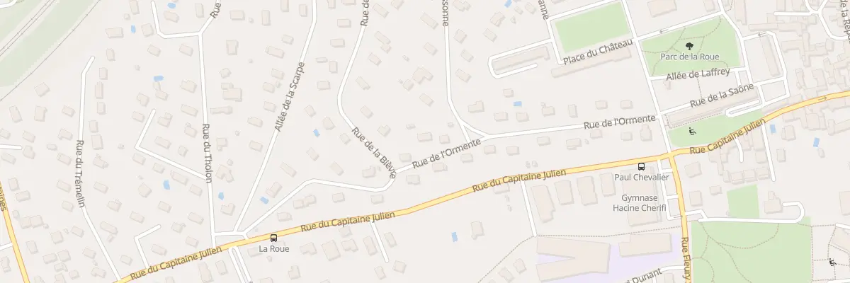 Plan du 3 Rue de l’Ormente à Rillieux-la-Pape