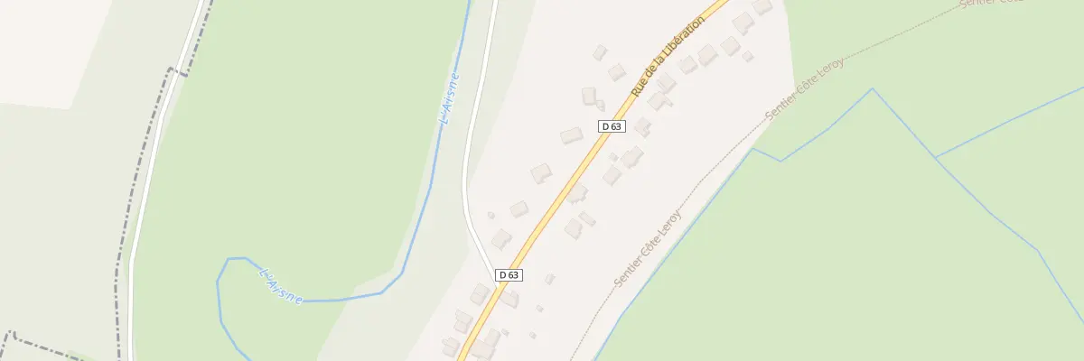 Plan du 40 Rue de la Libération à Sainte-Menehould