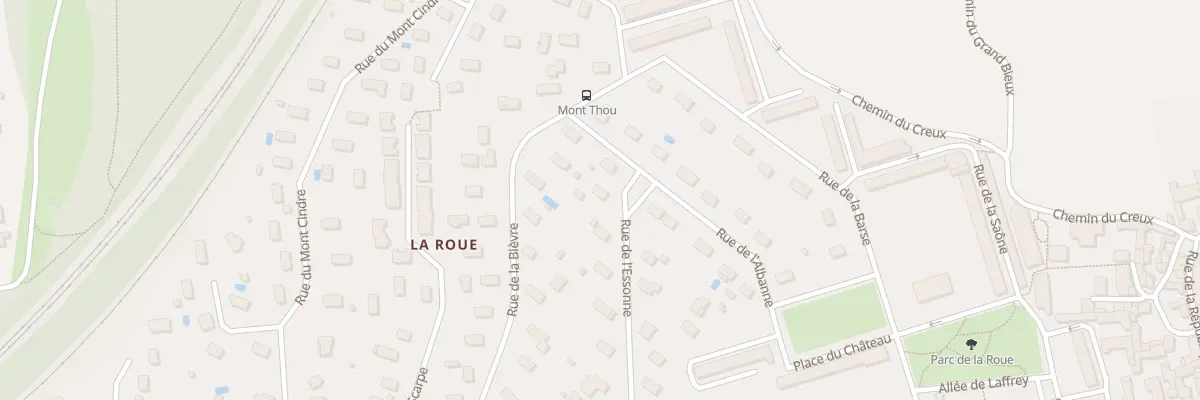 Plan du 1 Pl de la Valserine à Rillieux-la-Pape