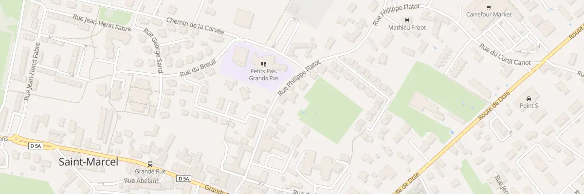 Plan du 30 Rue Philippe Flatot à Saint-Marcel