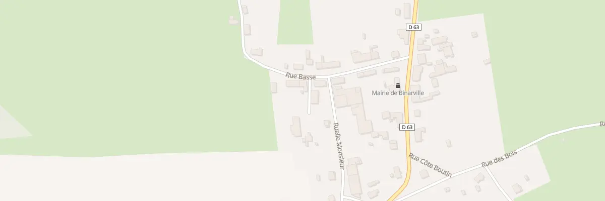 Plan du 5 Rue Basse à Binarville